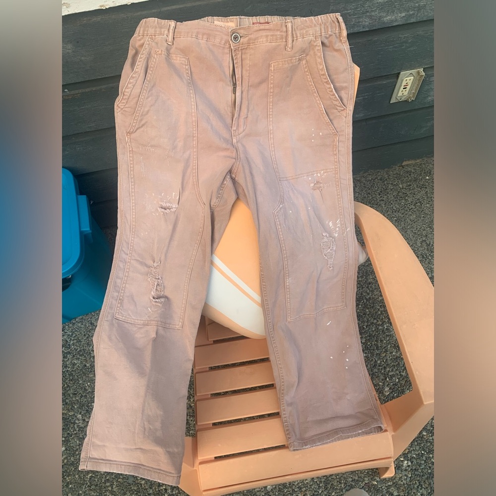 Pilcro Distressed utility cargo
